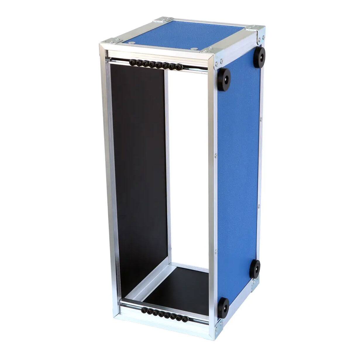 19 Zoll Studio-Rack 23CM 4HE blau Made in Germany!