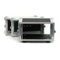 3 HE Half Size Rack f&uuml;r Sennheiser XSW und XSW2 Funkempf&auml;nger schwarz