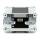 3 HE Half Size Rack für Sennheiser XSW und XSW2 Funkempfänger schwarz