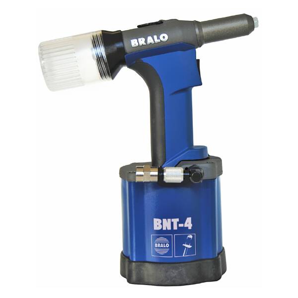 Bralo BNT-4 Blindnietgerät pneumatisch für Nietdurchmesser von 4,8 - 7,5 mm