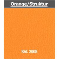 3 HE Half Size Rack f&uuml;r LD Systems U500 Funkempf&auml;nger orange