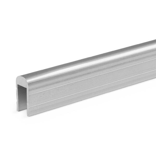 1 m Adam Hall 6225 Aluminium U-Profil mit 5 mm Radius Einschub 10 mm