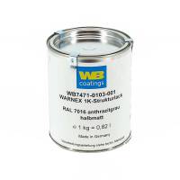 Warnex Strukturlack anthrazitgrau RAL 7016 halbmatt 1kg
