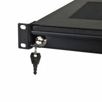 Penn Elcom 19 Zoll Laptop Schublade 1HE Rack Auszug bel&uuml;ftet