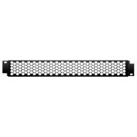 Adam Hall 87445 2HE Lüftungs- Rackblende 19 Zoll...