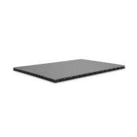 SolidLite PP-Hohlkammerplatte schwarz/grau 4,5 mm