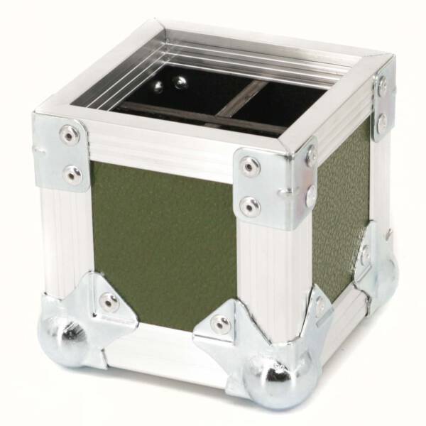 Bü-BOX 1 Stiftehalter Flightcase Design olivgrün