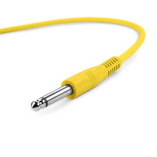 Roland Gold-Series Patchkabel – 30 Cm, Gewinkelte 6,3-mm-Klinke | 24-karat Vergoldete Kontakte, Für Gitarre & Bass