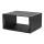 All Black Studio-Rack 19 Zoll 40 CM 4 HE RSH