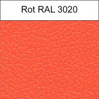 Plattenkoffer Flightcase 50/50 f&uuml;r bis zu 48 LPs 12" rot