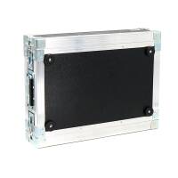 2 HE Live Rack 19 Zoll Double Door 31 CM flache Ecken orange