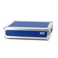 2 HE Live Rack 19 Zoll Double Door 31 CM blau RSH