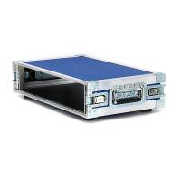2 HE Live Rack 19 Zoll Double Door 31 CM blau RSH