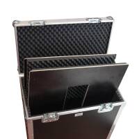 Flightcase f&uuml;r TFT Bildschirme bis 22 Zoll Phenol braun