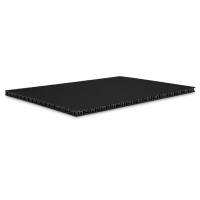9,4 mm SolidLite PP-Hohlkammerplatte schwarz 250x125 cm