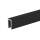 Adam Hall 6200 BLACK Aluminium U-Profil 7 mm Einschub schwarz