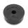 Adam Hall 4900 M100 Gummifuß 25x11 mm mit Stahlscheibe 100 Stück