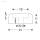 Adam Hall 4900 M100 Gummifuß 25x11 mm mit Stahlscheibe 100 Stück