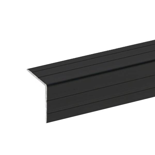 Adam Hall 6109 BLACK Aluminium Kantenschutz 22 mm schwarz