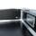 19 Zoll Winkelrack 4HE / 45 CM mit Serviceklappe Phenol braun