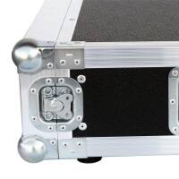 3 HE Live Rack 19 Zoll Double Door 50 CM schwarz