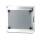 3 HE Live Rack 19 Zoll Double Door 50 CM grau