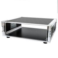 3 HE Live Rack 19 Zoll Double Door 50 CM orange RSH