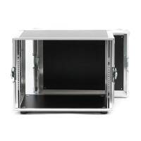 8 HE Live Rack 19 Zoll Double Door 30 CM grau