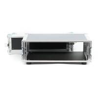 3 HE Live Rack 19 Zoll Double Door 31 CM grau