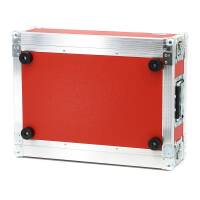 3 HE Live Rack 19 Zoll Double Door 31 CM rot RSH