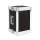9,5 Zoll Half Size Rack 6 HE 39 CM SolidLite schwarz