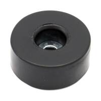 Adam Hall 4907 M100 Gummifu&szlig; 38 x 15 mm mit Stahlscheibe 100 St&uuml;ck