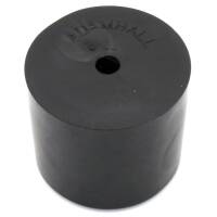 Adam Hall 4913 Gummifu&szlig; 38 x 33 mm mit Stahlscheibe 100 St&uuml;ck