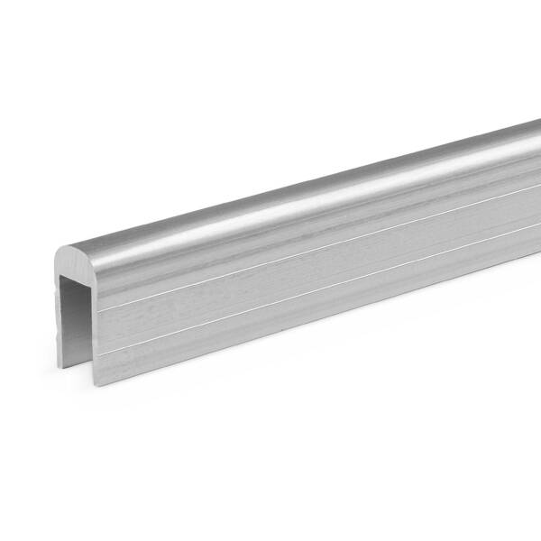 Adam Hall 6224 Aluminium U-Profil mit Rundung Einschub 7 mm