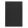 6,8 mm SolidLite PP-Hohlkammerplatte schwarz/grau 125x40 cm