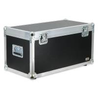 Truhencase Packma&szlig; 80x40x40 cm gepolstert schwarz