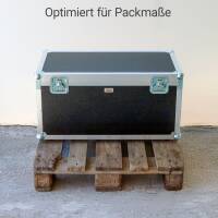 Truhencase Packma&szlig; 80x40x40 cm gepolstert Phenol braun