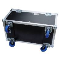 Truhencase Packma&szlig; 80x40x40 CM mit Rollen &amp; Trennwand schwarz