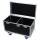 Truhencase Packmaß 80x40x40 CM mit Rollen & Trennwand schwarz