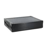 2 HE Live Rack All Black 19 Zoll 32 CM mit Flachecken