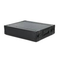 2 HE Live Rack All Black 19 Zoll 32 CM mit Flachecken