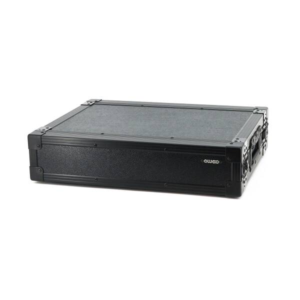 2 HE Live Rack All Black 19 Zoll 50 CM mit Flachecken