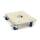 AWEO Universal Rollenbrett 40 x 52 cm mit 80 mm Blue Wheels 2 gebremst