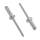 Bralo Blindniete 4,8 x 16,0 mm Alu/Stahl rilliert 250 Stk. Packung