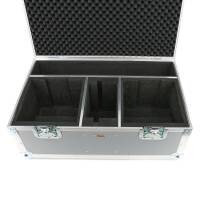 Flightcase f&uuml;r 2 PTZ Kameras und RP50 Controller mit Zubeh&ouml;rfach SolidLite grau