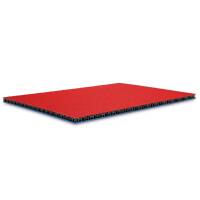 6,8 mm SolidLite PP-Hohlkammerplatte blau/rot 125x40 cm