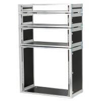 19 Zoll Studio-Rack 23 CM 1HE bis 12HE Phenol braun