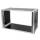 19 Zoll Studio-Rack 23 CM 1HE bis 12HE Phenol braun