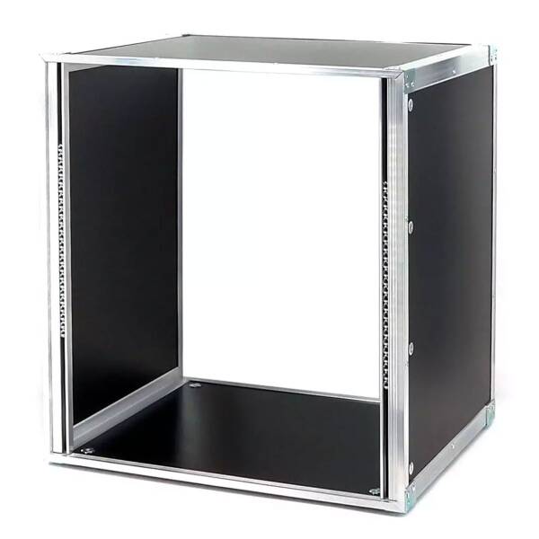 19 Zoll Studio-Rack 40 CM 1HE bis 12HE Phenol braun