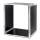 19 Zoll Studio-Rack 40 CM 1HE bis 12HE Phenol braun
